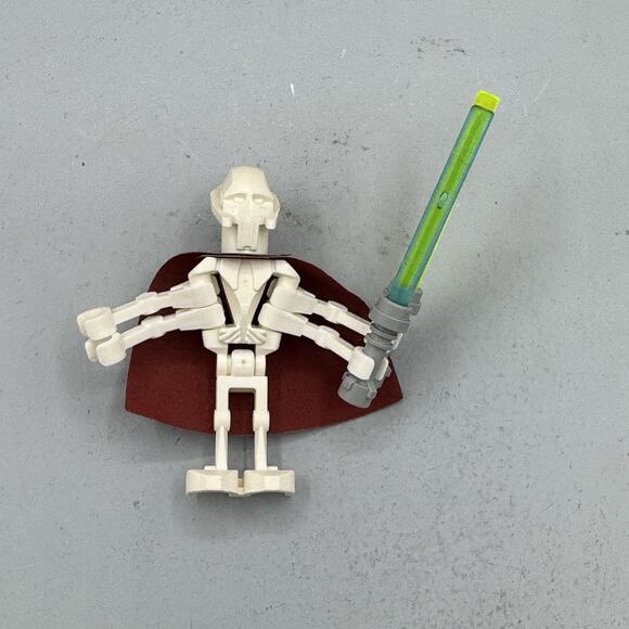 LEGO Star Wars General Grievous Minifigure SW0134 With Cape From Set 7255 Rare - Picture 1 of 5